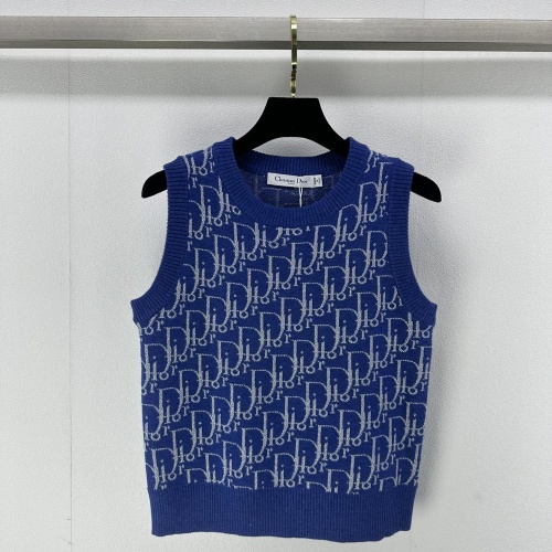 Christian Dior Sweaters Sleeveless For Women #1242645 $88.00 USD, Wholesale Replica Christian Dior Sweaters