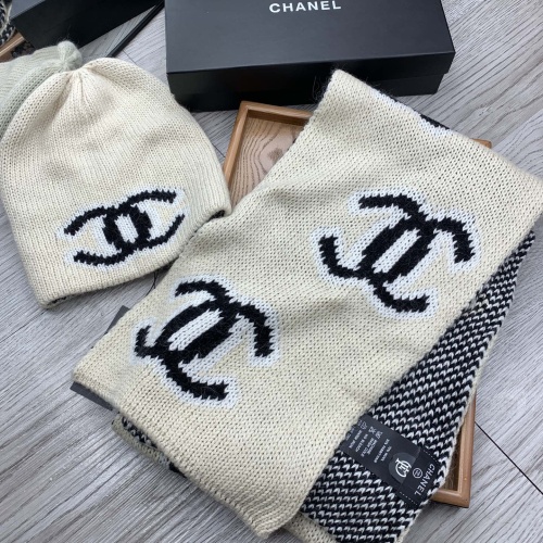 Chanel Caps #1242649 $52.00 USD, Wholesale Replica Chanel Hat and Scarf and Glove Set