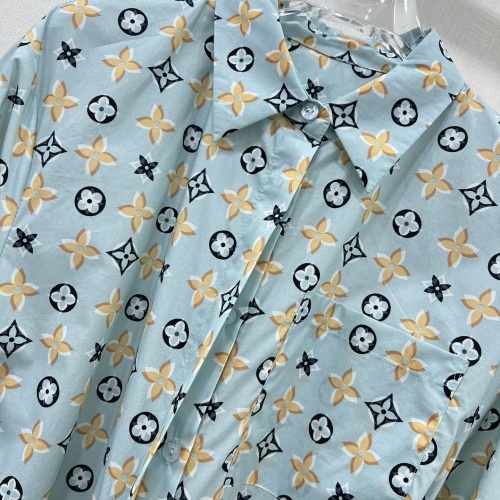 Replica Louis Vuitton LV Dresses Long Sleeved For Women #1242695 $130.00 USD for Wholesale