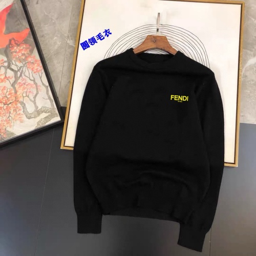 Fendi Sweaters Long Sleeved For Men #1242711 $42.00 USD, Wholesale Replica Fendi Sweaters