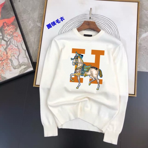 Hermes Sweaters Long Sleeved For Men #1242725 $42.00 USD, Wholesale Replica Hermes Sweaters