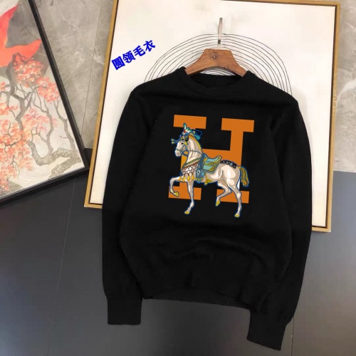 Hermes Sweaters Long Sleeved For Men #1242726 $42.00 USD, Wholesale Replica Hermes Sweaters