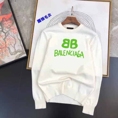 Balenciaga Sweaters Long Sleeved For Men #1242735 $42.00 USD, Wholesale Replica Balenciaga Sweaters