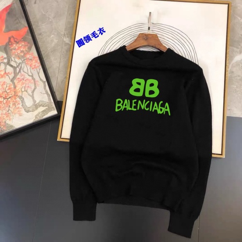 Balenciaga Sweaters Long Sleeved For Men #1242736 $42.00 USD, Wholesale Replica Balenciaga Sweaters