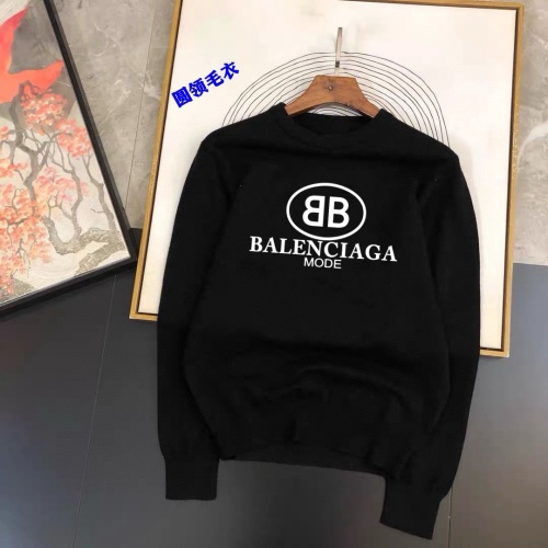 Balenciaga Sweaters Long Sleeved For Men #1242738 $42.00 USD, Wholesale Replica Balenciaga Sweaters