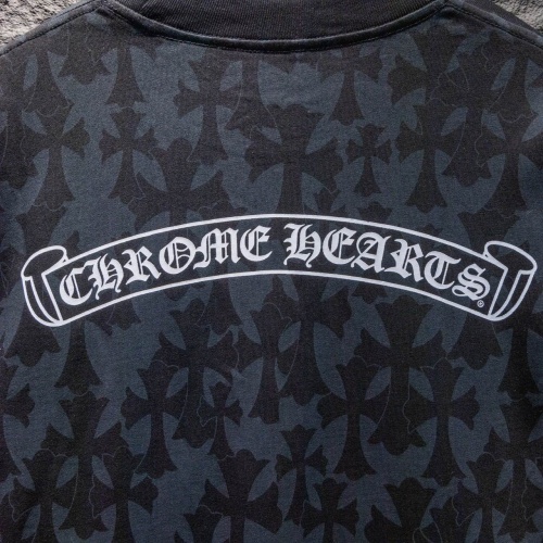 Replica Chrome Hearts T-Shirts Long Sleeved For Unisex #1242780 $45.00 USD for Wholesale