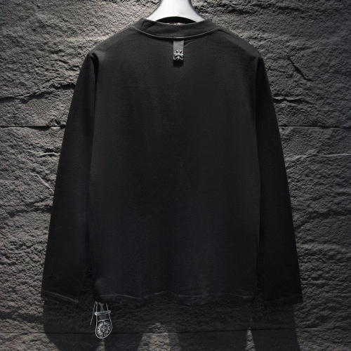 Replica Chrome Hearts T-Shirts Long Sleeved For Unisex #1242784 $45.00 USD for Wholesale