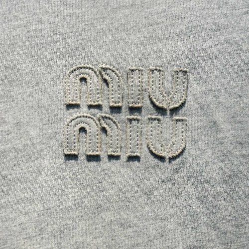 Replica MIU MIU T-Shirts Long Sleeved For Unisex #1242786 $42.00 USD for Wholesale