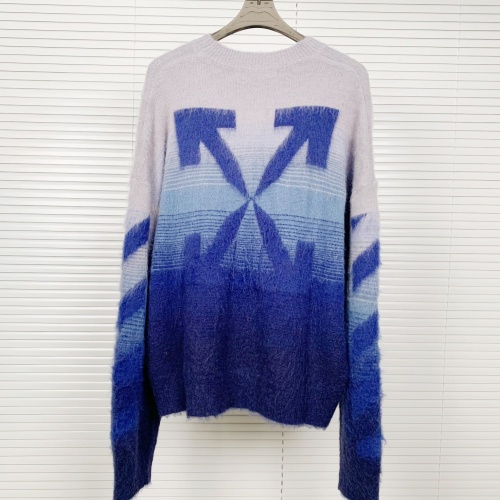 Off-White Sweaters Long Sleeved For Unisex #1242792 $48.00 USD, Wholesale Replica Off-White Sweaters