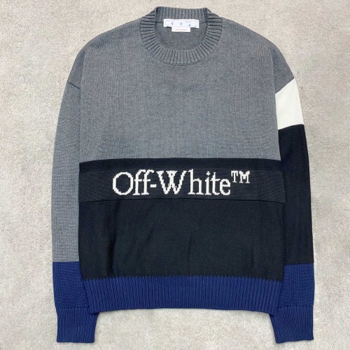 Off-White Sweaters Long Sleeved For Unisex #1242797 $48.00 USD, Wholesale Replica Off-White Sweaters