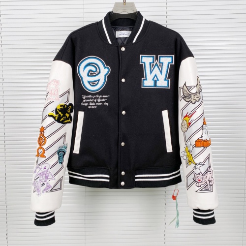 Off-White Jackets Long Sleeved For Unisex #1242801 $98.00 USD, Wholesale Replica Off-White Jackets