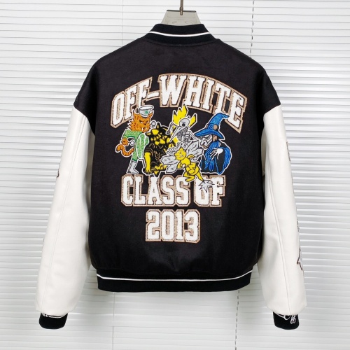 Replica Off-White Jackets Long Sleeved For Unisex #1242802 $108.00 USD for Wholesale