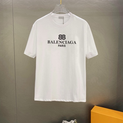 Balenciaga T-Shirts Short Sleeved For Unisex #1242847 $25.00 USD, Wholesale Replica Balenciaga T-Shirts