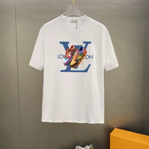 Louis Vuitton LV T-Shirts Short Sleeved For Unisex #1242880 $25.00 USD, Wholesale Replica Louis Vuitton LV T-Shirts