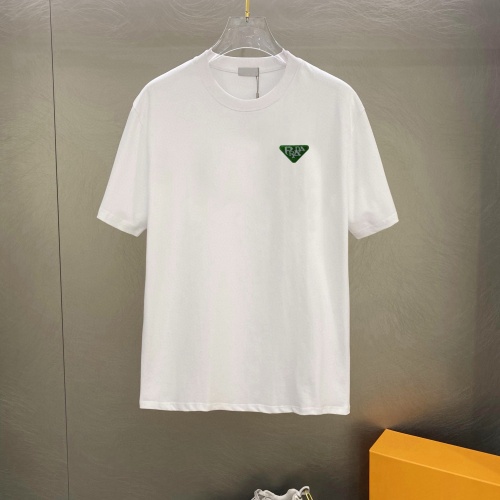 Prada T-Shirts Short Sleeved For Unisex #1242884 $25.00 USD, Wholesale Replica Prada T-Shirts