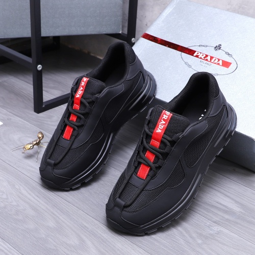 Replica Prada Casual Shoes For Men #1242895 $98.00 USD for Wholesale