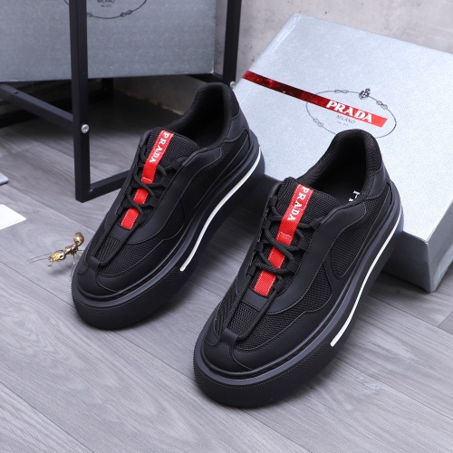 Replica Prada Casual Shoes For Men #1242898 $128.00 USD for Wholesale