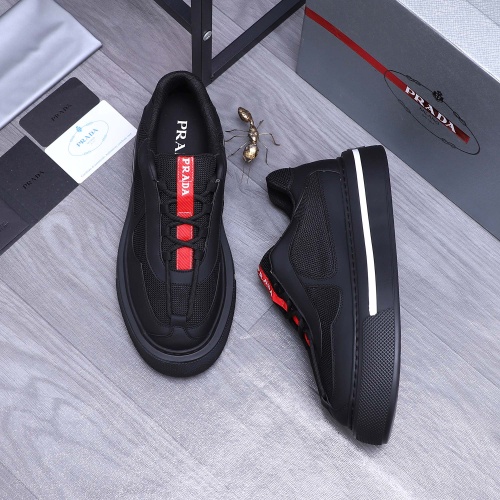 Replica Prada Casual Shoes For Men #1242898 $128.00 USD for Wholesale