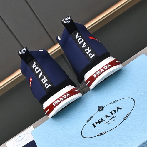 Replica Prada High Top Shoes For Men #1242913 $82.00 USD for Wholesale