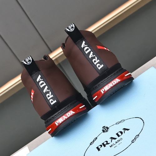 Replica Prada High Top Shoes For Men #1242914 $82.00 USD for Wholesale