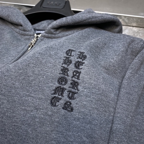 Replica Chrome Hearts Hoodies Long Sleeved For Unisex #1242925 $56.00 USD for Wholesale