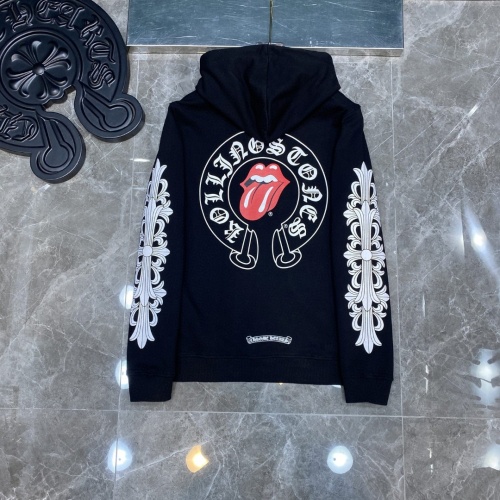 Replica Chrome Hearts Hoodies Long Sleeved For Unisex #1242937 $56.00 USD for Wholesale