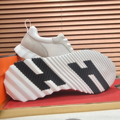 Replica Hermes Casual Shoes For Men #1242943 $98.00 USD for Wholesale