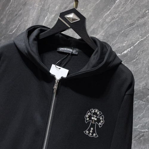 Replica Chrome Hearts Hoodies Long Sleeved For Unisex #1242975 $56.00 USD for Wholesale