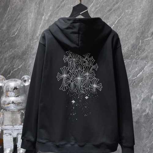 Replica Chrome Hearts Hoodies Long Sleeved For Unisex #1242975 $56.00 USD for Wholesale