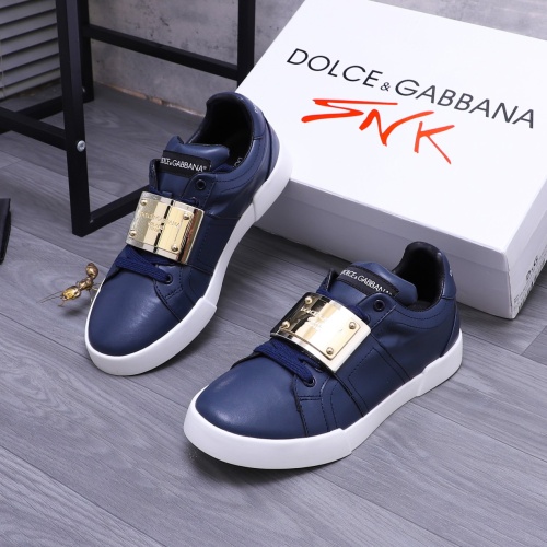 Dolce &amp; Gabbana D&amp;G Casual Shoes For Men #1243009 $76.00 USD, Wholesale Replica Dolce &amp; Gabbana D&amp;G Casual Shoes