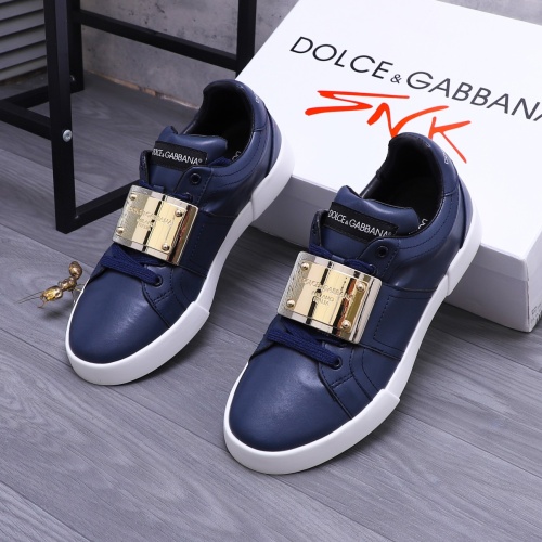 Replica Dolce & Gabbana D&G Casual Shoes For Men #1243009 $76.00 USD for Wholesale