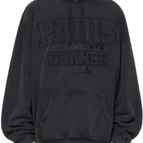 VETEMENTS Hoodies Long Sleeved For Unisex #1243043 $68.00 USD, Wholesale Replica VETEMENTS Hoodies