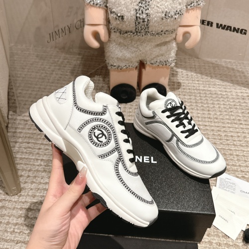 Replica Chanel Casual Shoes For Women #1243124 $102.00 USD for Wholesale