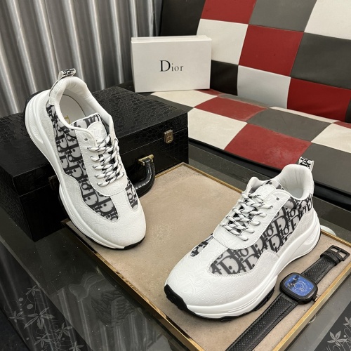 Replica Christian Dior Casual Shoes For Men #1243129 $80.00 USD for Wholesale