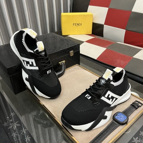 Replica Fendi Casual Shoes For Men #1243169 $88.00 USD for Wholesale