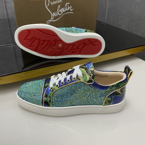 Replica Christian Louboutin Casual Shoes For Men #1243185 $96.00 USD for Wholesale