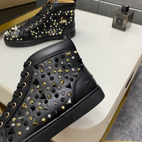 Replica Christian Louboutin High Top Shoes For Men #1243187 $96.00 USD for Wholesale