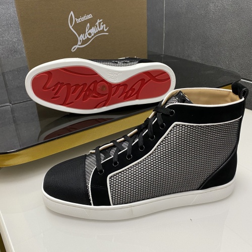 Replica Christian Louboutin High Top Shoes For Women #1243192 $96.00 USD for Wholesale