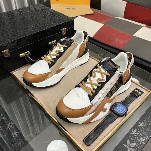 Replica Fendi Casual Shoes For Men #1243209 $96.00 USD for Wholesale