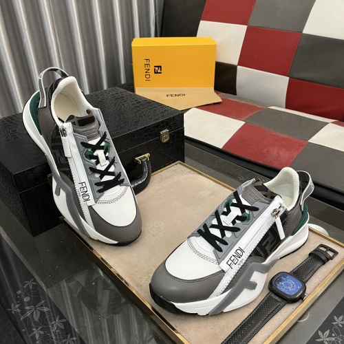 Replica Fendi Casual Shoes For Men #1243210 $96.00 USD for Wholesale