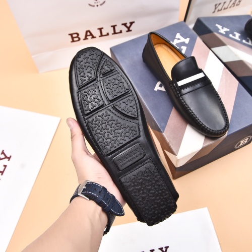 Replica Bally Leather Shoes For Men #1243228 $80.00 USD for Wholesale