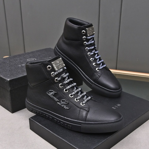 Philipp Plein PP High Tops Shoes For Men #1243251 $85.00 USD, Wholesale Replica Philipp Plein PP High Tops Shoes