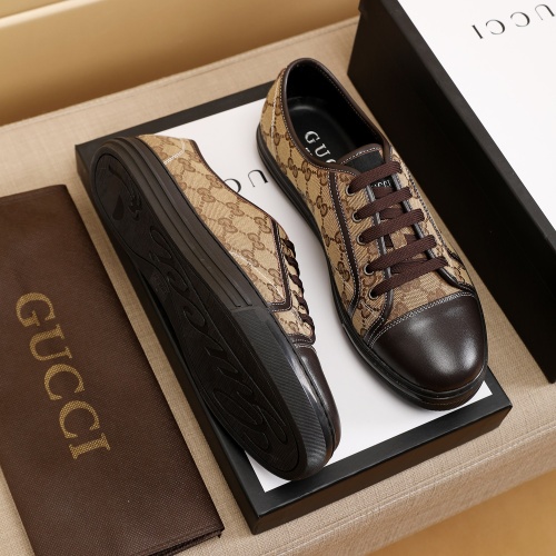 Replica Gucci Casual Shoes For Men #1243255 $60.00 USD for Wholesale