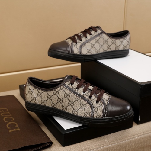 Replica Gucci Casual Shoes For Men #1243256 $60.00 USD for Wholesale