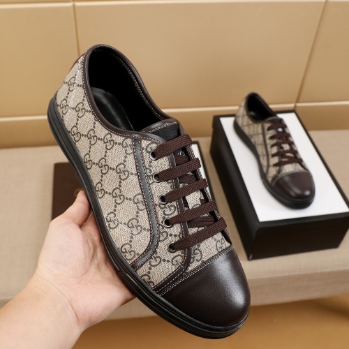 Replica Gucci Casual Shoes For Men #1243256 $60.00 USD for Wholesale