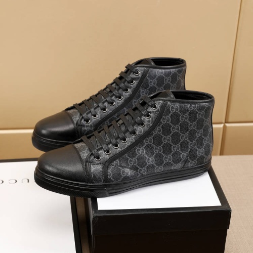 Gucci High Tops Shoes For Men #1243269 $68.00 USD, Wholesale Replica Gucci High Tops Shoes