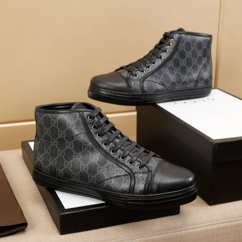 Replica Gucci High Tops Shoes For Men #1243269 $68.00 USD for Wholesale