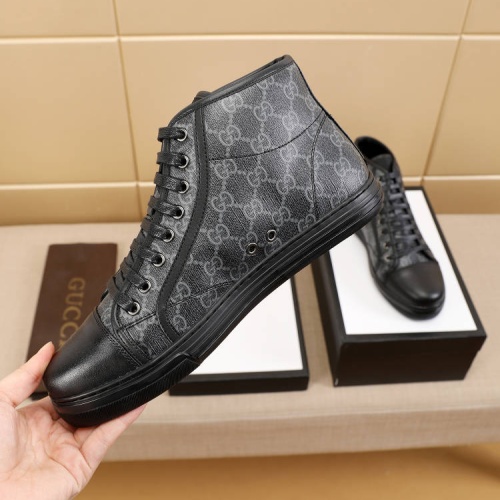 Replica Gucci High Tops Shoes For Men #1243269 $68.00 USD for Wholesale