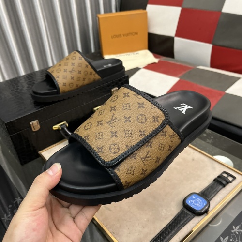 Replica Louis Vuitton Slippers For Men #1243276 $56.00 USD for Wholesale