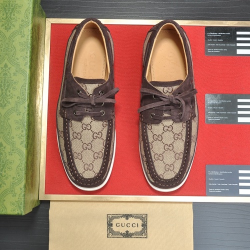 Replica Gucci Casual Shoes For Men #1243281 $98.00 USD for Wholesale